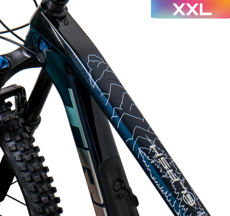 Film de protection de cadre Unleazhed XXL glossy Film de protection de cadre Unleazhed XXL glossy