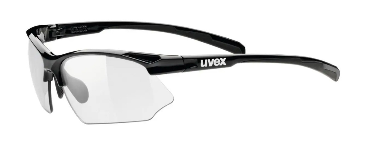 Uvex lunettes de sport Sportstyle 802 V black - smoke Uvex lunettes de sport Sportstyle 802 V black - smoke