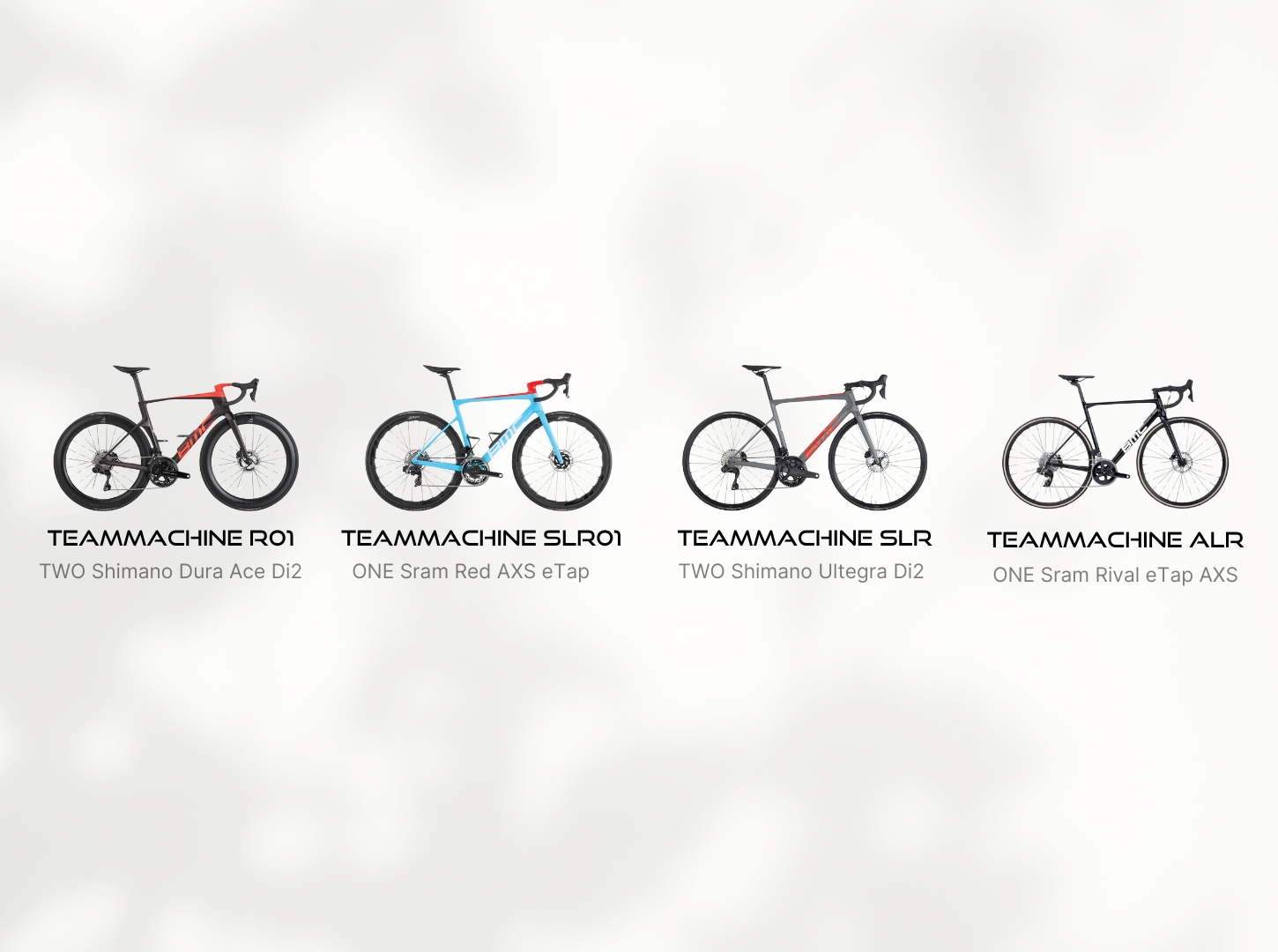 BMC Teammachine BMC Teammachine Übersicht Ausstattungsvarianten