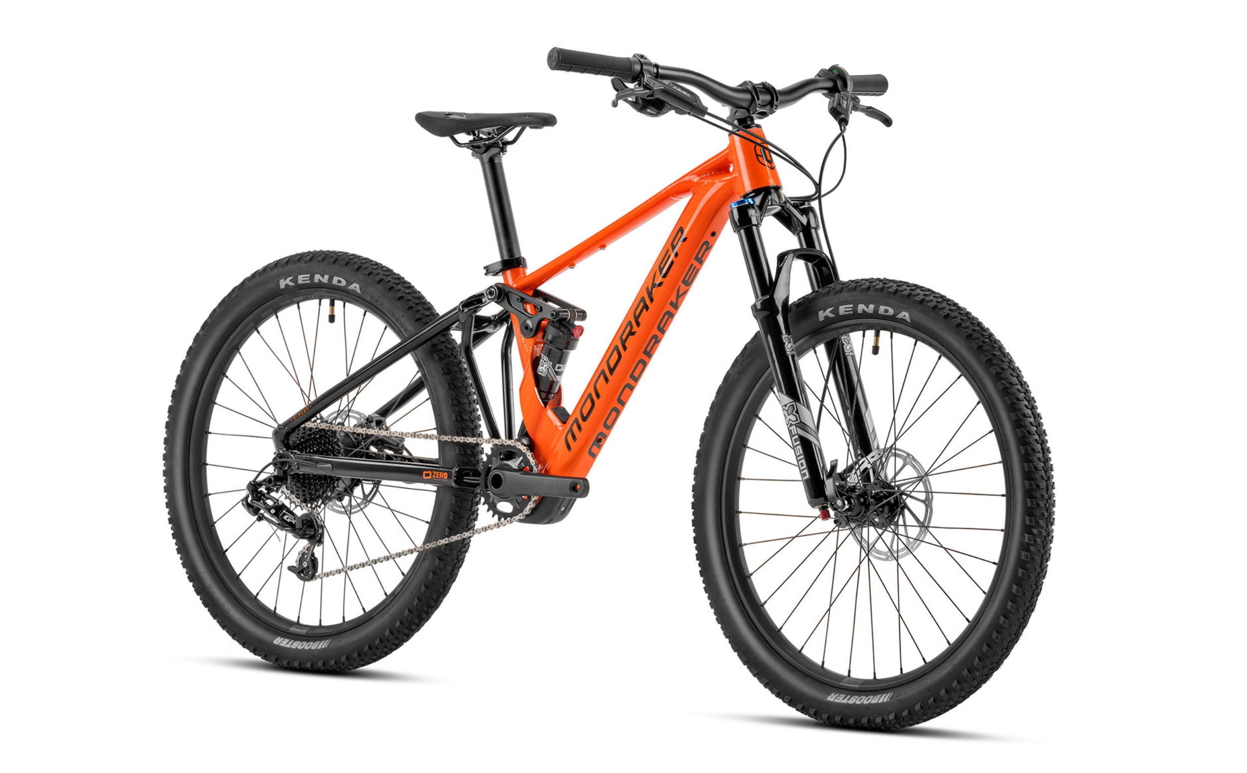 Mondraker F-Play 24 Mahle X35 205Wh KIDS Seitenansicht diagonal vorne