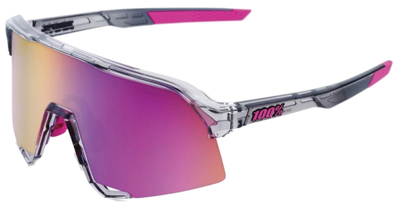 100% S3 - Mirror Lens Tokyo Nights/Transl. Vert  100% S3 - Mirror Lens Tokyo Nights/Transl. Vert