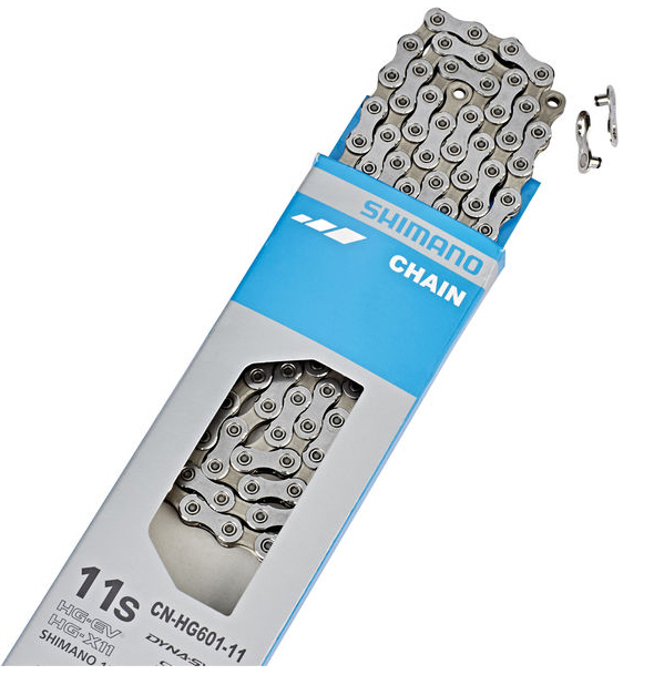 Shimano CN-HG601-11 chaîne à 11 vitesses, 126 maillons Shimano CN-HG601-11 chaîne à 11 vitesses, 126 maillons